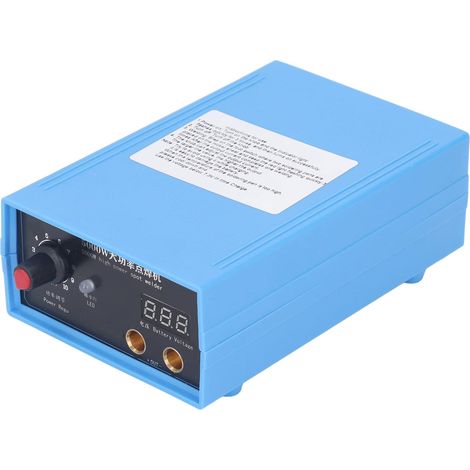 Machine de Soudage par Points, Opération Facile en Cuivre ABS Shell AC100‑240V Machine de Soudage par Points pour Plaque de Fer (Prise UE) (1/5)