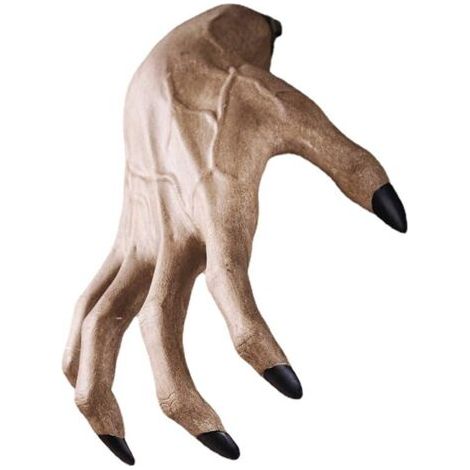 BUNTHAUS Griffes De Démon d'halloween, Décoration d'halloween Ornement en Résine en Forme De Griffe De Démon, Accessoire d'halloween Personnalisé, Décoration Murale pour La Maison La Halloween (1/5)