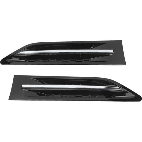 Moulure De Garniture Latérale - Pour Kia Optima 2 0L 2 4L 2011 2015 - ABS Noir Chromé - 2 Pièces (1/5)