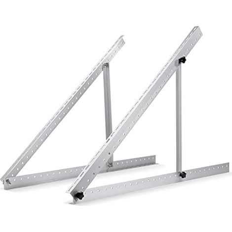 Support de panneau solaire universel 41", support de panneau solaire pour panneau solaire 200 W-350 W, angle d'inclinaison réglable, support d'inclinaison pour bateau, camping-car, etc. (1/5)