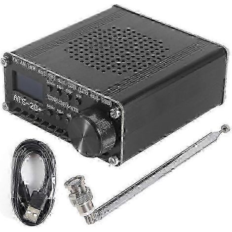 Récepteur radio portable à ondes courtes avec technologie ATS20+ offrant la réception SDR FM AM (MW SW) et SSB (LSB USB) z (1/5)