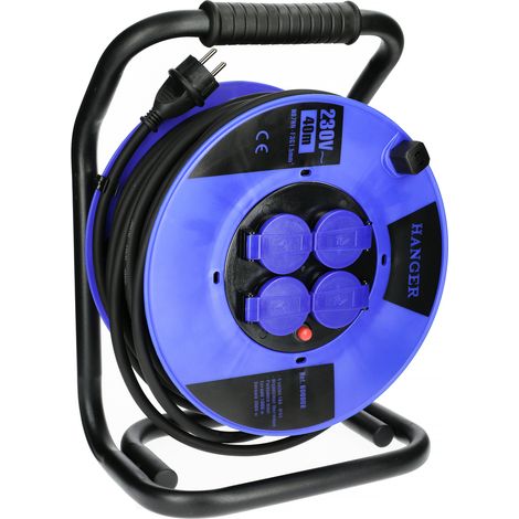 Enrouleur électrique 25m H07RN-F 3G 1,5mm2 - HANGER - 600007 (1/3)