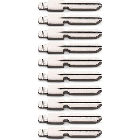 Lot de 10 pièces vierges de construction en métal pour clés à distance W168 W124 W202 stables HU39 faciles à installer (1/5)