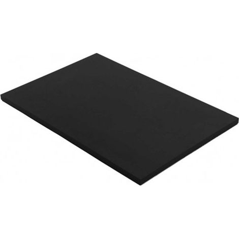 Planche PEHD 500 - Noir - 53x32,5X2 cm - Matériel CHR Pro