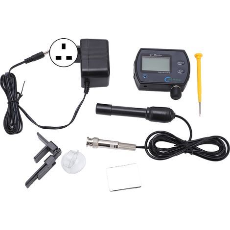 Multifunktionales Wasserqualitätsmessgerät, einfache Installation, pH-Meter mit großem Messbereich für Lebensmitteltests, 220–240-V-Krankenhausstecker (1/5)