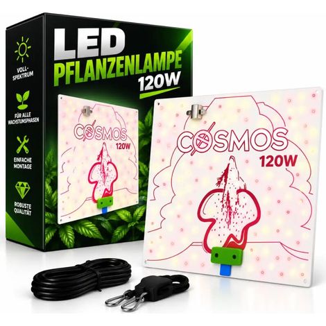 Cosmos 120 W LED lampe horticole – spectre complet Grow lampe (1/5)
