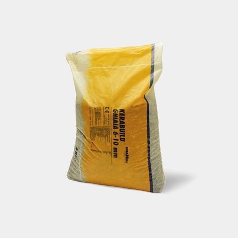KERAKOLL 12083 KERABUILD GHIAIA 6 Ø 10 MM 25 kg - ref: K12083
