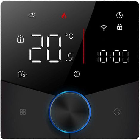 Intelligenter Tuya WiFi-Thermostat mit Sprachsteuerung, digitaler, wöchentlich programmierbarer Temperaturregler