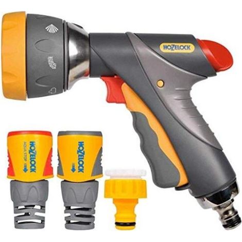 Pistolet d'arrosage Hozelock Multijets Pro - Jaune (1/4)