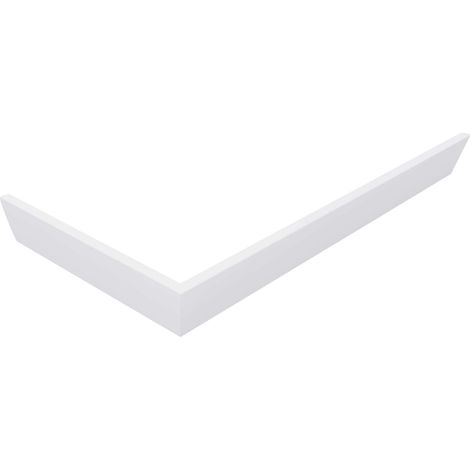 Polysan Varesa - Panel esquinero 1100x900 mm, derecho, blanco 72940 (1/3)