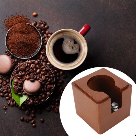 Kaffeetamperhalter, bodenloser Filterhalter, Kaffeetamper, Zubehör für Kaffeemaschinen (1/5)