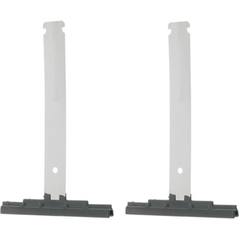 2x Attache tablier souple de volet roulant en acier inoxydable fendue en bout à clipper longueur 150mm pour lames d'épaisseur 12 à 15mm Ressort Fenêtre Suspension Fixation