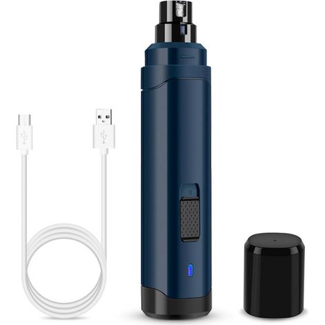 Lime à Ongles Électrique Chien, Coupe Ongle pour Chien,Chat et Lapin, Lime Griffes Electrique avec 2 Vitesses, Ultra-Silencieux, USB Charge Rapide, Sûr et Adapté à Tous Les Animaux