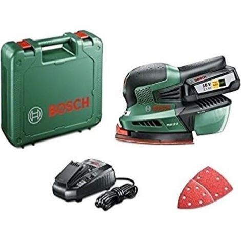 BOSCH - LEVIGATRICE PALMARE PSM 18 LI BATTERIA AL LITIO 18V