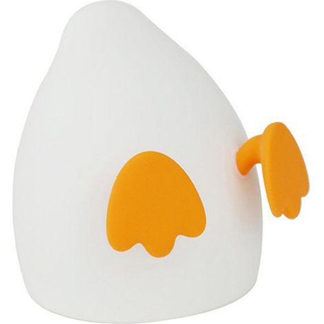Veilleuse canard mignonne avec support pour téléphone, lampe de chevet rechargeable en silicone (1/5)