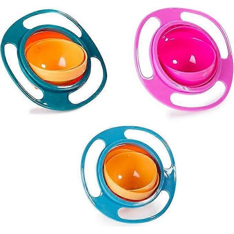 Bol magique anti-collision gyroscopique à 3 couleurs différentes, bol pour enfants (1/5)