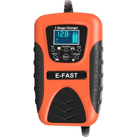 Trywise Desulfator de batterie, chargeur de batterie de voiture 7 étapes pour bateau pour tondeuse à gazon pour moto (1/4)