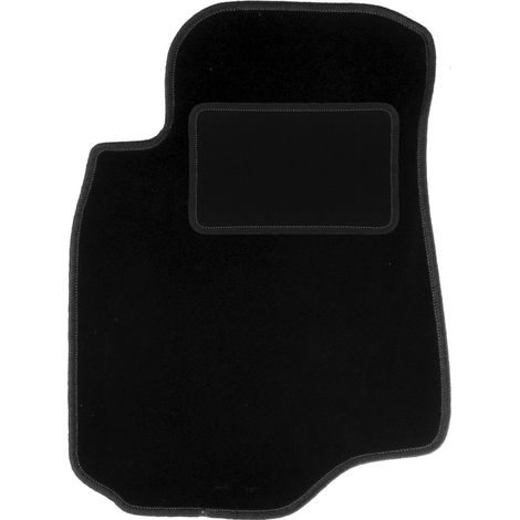Alfombrilla de conductor negra para Mitsubishi Lancer VII familiar, sedán (2003-2008)