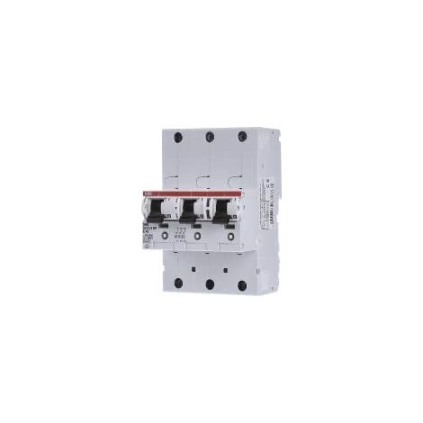 DISJONCTEUR PRINCIPAL 40A E 25KA 3X1P - DISJONCTEUR DE RÉSEAU SÉLECTIF 3 PÔLES 40A ABB 2CDH781001R2402