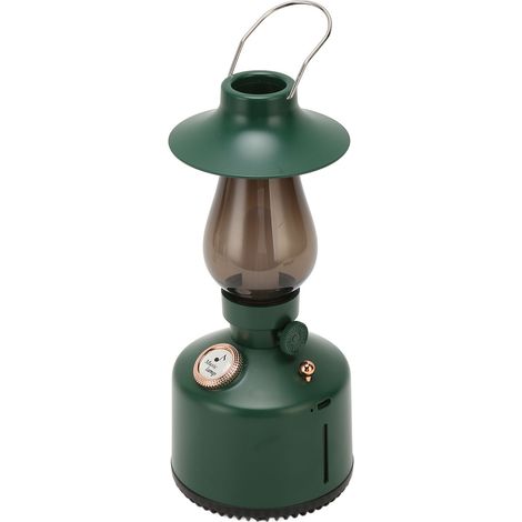 Nachttischlampe mit integriertem Bluetooth-Lautsprecher, Retro-Stil, dimmbar, Kerzenlichteffekt, ideal für Zuhause (umweltfreundlich). (1/5)