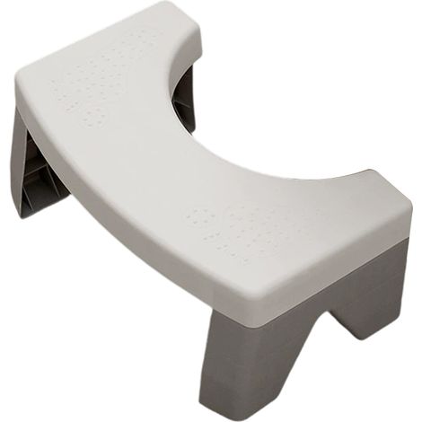 Tabouret De Toilette - Pliable - Polypropylène - 39.5 X 21.5 X 17.5 Cm - 200 Kg (1/5)