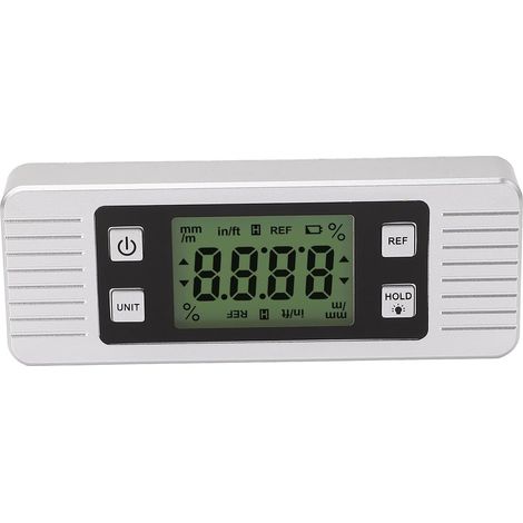Niveau à bulle numérique, 2 modes de mesure, détecteur d'angle magnétique électronique (1/5)