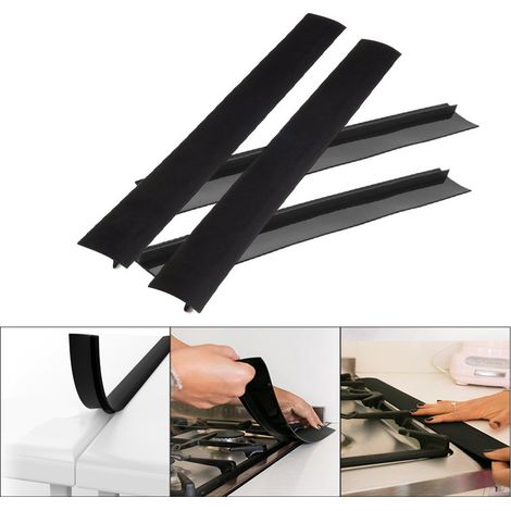 Silicone Oven Cover, 2 Pack, Heat Resistant to Seal Gaps Between Stovetop and Countertop (21 Inch, B (1/5)