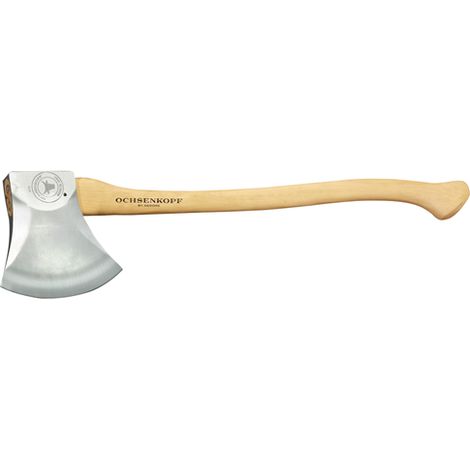 Hachette OX 440 H-2708 – Manche en hickory 100% – Poids 3,3 kg – Tranchant d'entraînement pour bois tendre – Prise en main sécurisée – Ochsenkopf (1/7)