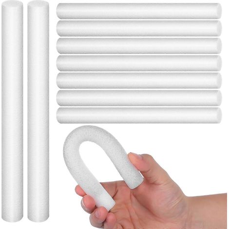35 bouchons antidérapants en mousse pour housse de canapé, permettant de fixer les coussins blancs. (1/5)