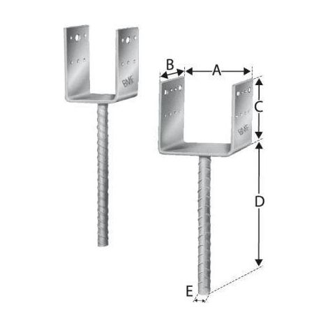 Patin de colonne PPD73 / 70G SST (1/3)