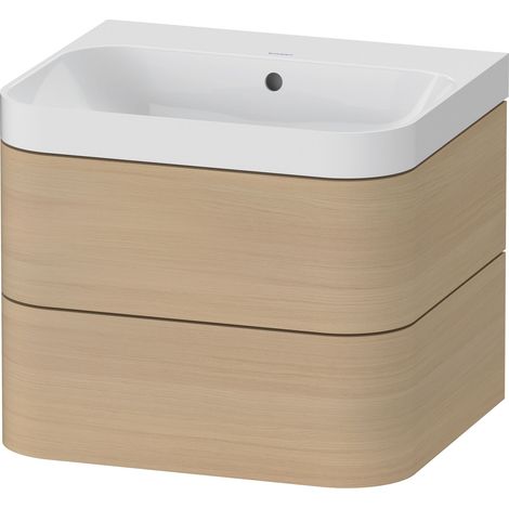 Duravit Happy D.2 Plus c-shaped Set wandhängend, 575x490mm, 2