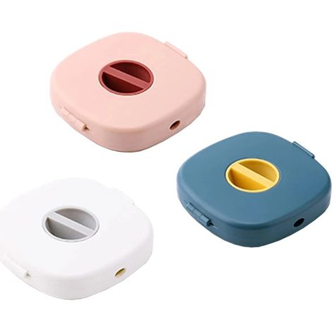 Boîte de rangement pour 3 câbles de données avec fonction de rangement des câbles (1/5)