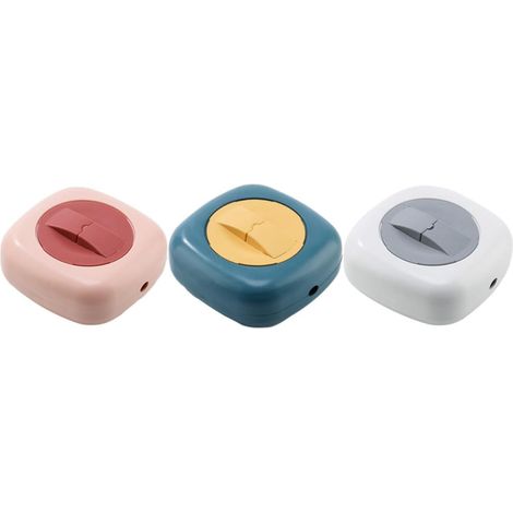 Boîtier de Câble D’Alimentation PP 3 Pièces pour Rangement  Câbles de Données et Écouteurs, Usage Salon et Chambre, Garde les Fils Nets et Ordonnés (1/5)