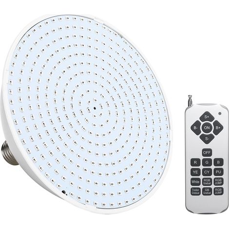 Ampoule LED colorée pour piscine, lampe submersible Par38 Par56, 35W 3500LM, éclairage de piscine extérieur.