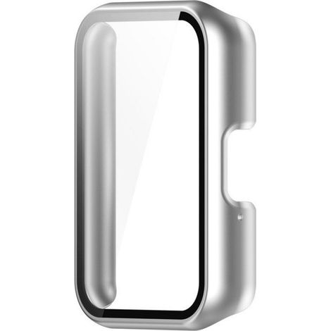 Coque avec protecteur d'écran verre trempé pour Samsung Galaxy Fit 3 (SM-R390) Argent (1/5)