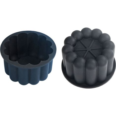 Moldes de silicona de alta calidad para pasteles de mousse - Negro (1/5)