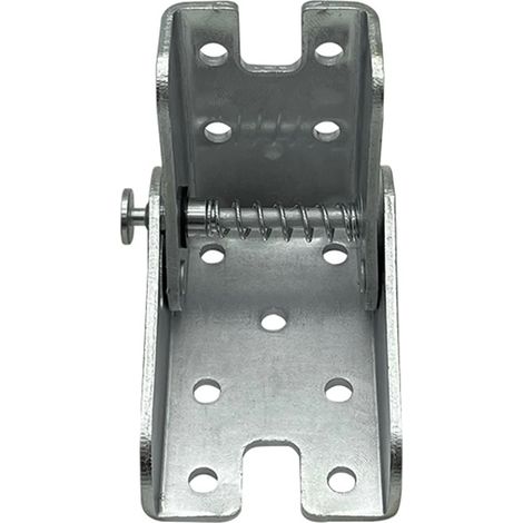 Charnières de qualité supérieure pour la maison (Argent - 90°), cadre de support pliable à 90°, charnière autobloquante, accessoires pour pieds de table, outils de support (1/5)