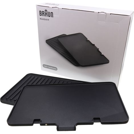 Braun piastre piatti griglia liscio bistecchiera MultiGrill CG9 CG9047 CG9043 (1/5)