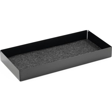 Cassetto per supporto monitor, riduzione del rumore, nero, B468xH53mm (1/5)