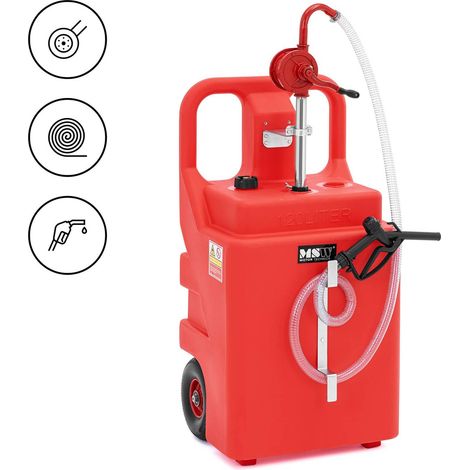 Serbatoio per carburante portatile trasportabile 120 l pistola erogatrice (1/7)