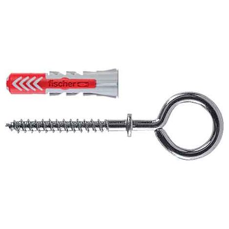 TASSELLO 'DUOPOWER' CON OCCHIOLO CHIUSO 6/3 - Ø 6x30 mm - 25 pezzi- FISCHER (1/2)
