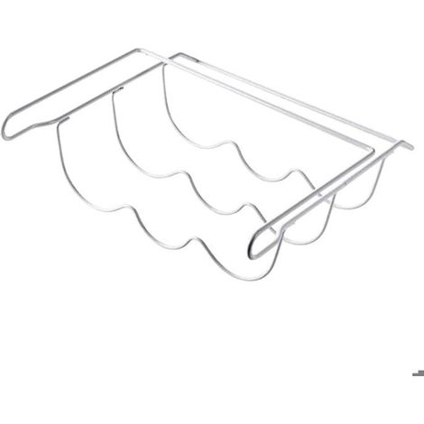 1 pièce Support de Rangement pour Réfrigérateur, Étagère Intérieure Anti-Roulis pour Bouteilles, Porte-Bouteilles Vin et Bière, Idéal Cuisine Compacte