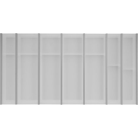 Ninka Cuisio Besteckeinsatz für Legrabox473x935x55mm Kunststoff weiß