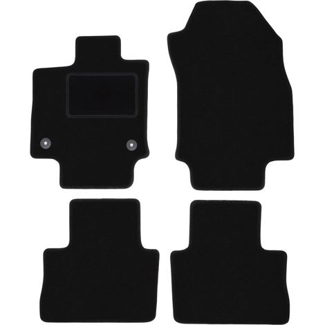 Tappetini in velluto nero per: Toyota RAV4 V Hybrid SUV (2019-) (1/5)