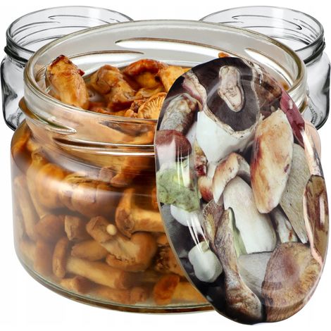 KADAX kleine Einmachgläser 250 ml, Marmeladengläser mit Deckel, Luftdichte Gläschen zum Verschenken, (1/5)