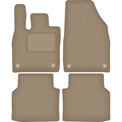 Velours-Fußmatten für: VW ID.5 SUV (ab 2022) beige (1/5)