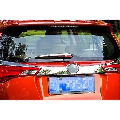Passend für Toyota Rav4 (Baujahre 2012–2015): Türgriffe, Kofferraum-Zierleiste, Nebelscheinwerferabdeckung und weitere Außendekoration – Kofferraum-Zierleiste