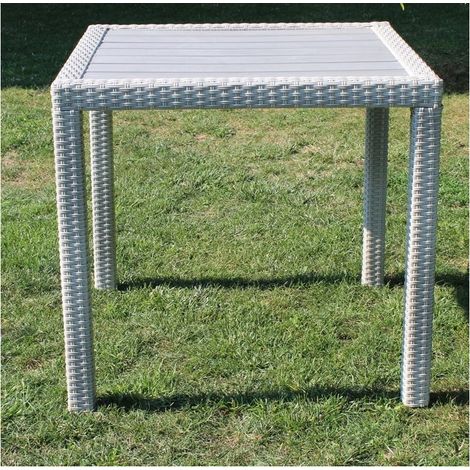 TAVOLO KORE 80 X 80 GRIGIO COSMA WI806781 LGRE (1/5)