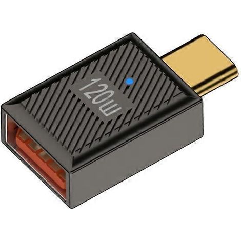 Adaptateur USB-C mâle vers USB 3.1 femelle : convertisseur de charge et transmission de données (1/5)