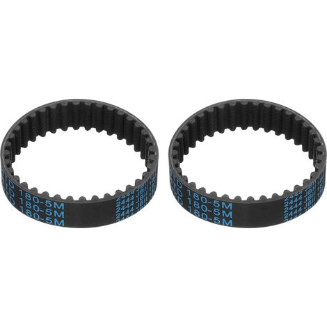 2pcs HTD-5M Rubber Timing Belt, 36 Tooth Closed Loop Synchronous Drive Belts for 3D Printer Pulleys, 180x15x3.6mm (Length x Width x Height) (1/5)